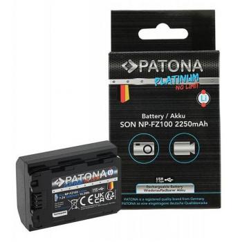 Patona Platinum Kamera-Akku NP-FZ100 mit USB-C (2400mAh)