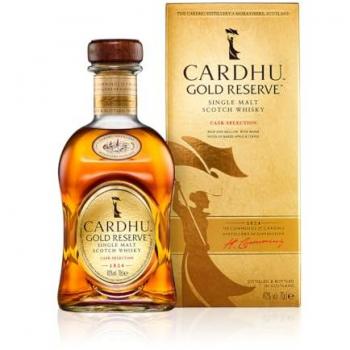 Gold Reserve Cardhu 40% Whisky con Custodia in Legno
