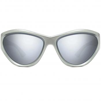 Obey 12B Polarized Men’s Sunglass Set – Silver, 65 mm
