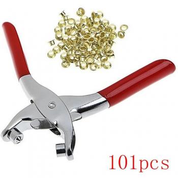 Lot de 101 rivets et pinces pour accessoires