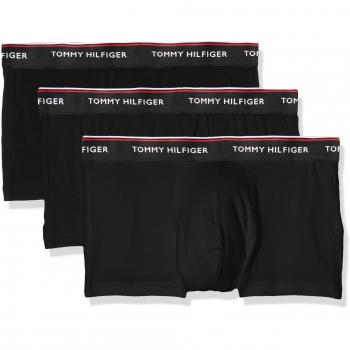 Tommy Hilfiger 3er-Set Boxershorts 3P Lr Trunk 1U87903841 Schwarz S male