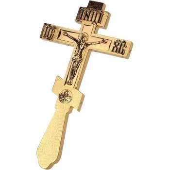 Crucifix gothique, statue de Jésus Christ