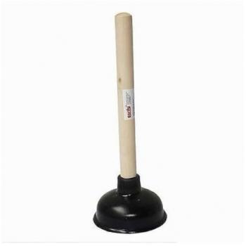 Ventosa WC Stura Cleafe 10,5 cm con manico in legno