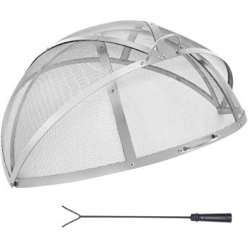 Mophorn 40 Outdoor Firepit Spark Shield
