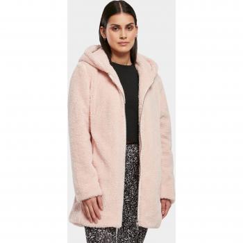 Parka Sherpa per Donna Urban Classics Rosa S