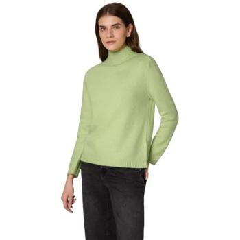 Grüner Meliert-Strickpulli von Street One Studio, Größe 46