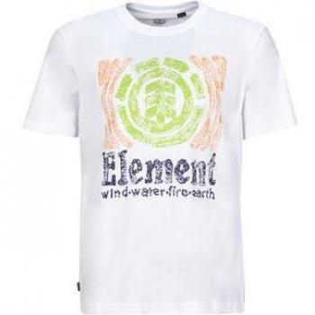 Camiseta de Manga Corta Element Volley para hombre en color blanco