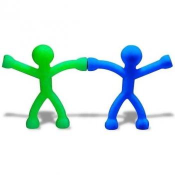 Dynamic Duo: Magnetic Stickmen