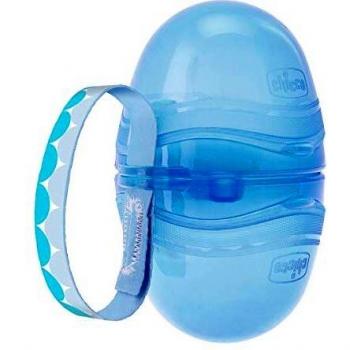 Chicco Double Pacifier Holder Light Blue