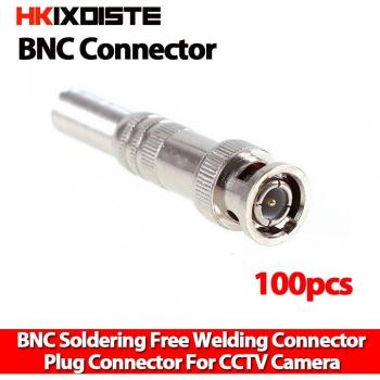 100pcs BNC Jack Connectors for CCTV Accessories