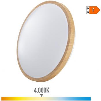 Eclairage Mur à Forme Ronde 18W – Luminosité 1820 lm – Couleur Bois