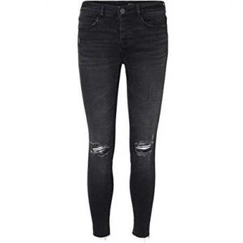 Noisy May Lucy Normal Waist Black Jeans