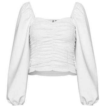 XL Malaysian Cloud Dancer Long Sleeve Top