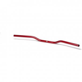 Guidon moto LSL A 00 en aluminium, rouge