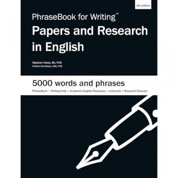 Stephen Howe Phrasebook For Writing Papers And Research In English