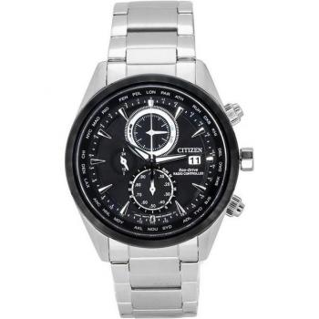 Citizen Funkuhr AT8266-89E mit schwarzem Zifferblatt