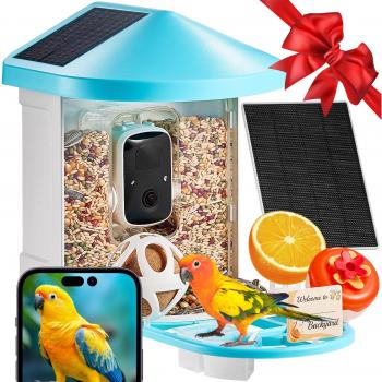 Comedero para Aves Vevor con Tecnología de Identificación