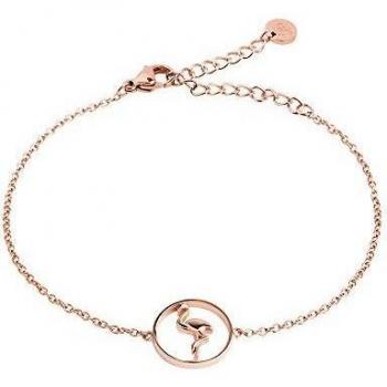 Bracelet chaîne Femme en Acier Inoxydable Or Rose