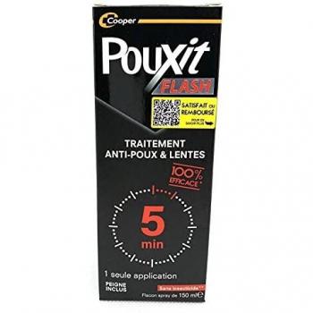 Pouxit Flash Spray Anti-Poux et Lentes