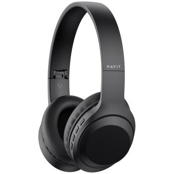 Havit H628BT On-Ear Kopfhörer (beige) (10 h, Kabelgebunden), Schwarz