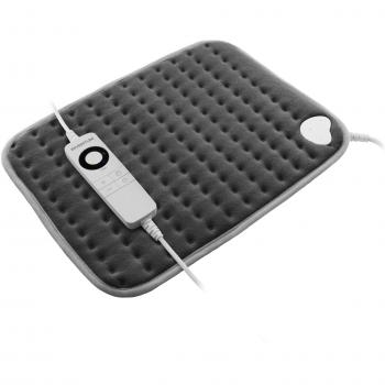 Elektrisches Wärme­kissen Inventum – Auto‑Shutdown, 40 × 30 cm, Grau Vlies