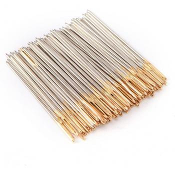 Oneroom 100-Piece Golden Tail Cross Stitch Needle Set Size 24