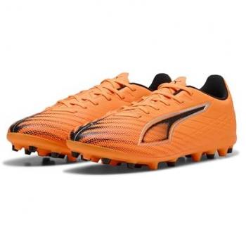 Ultra 6 Play MG Naranja – Botas de Fútbol Para Todos