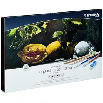 Lyra Rembrandt Acquerellabile Matite Aquarell Set Da 106 Pezzi In Valigetta Di Legno Multicolore