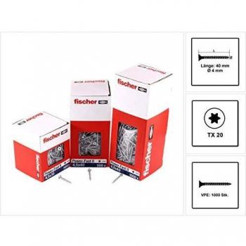 Fischer Power-Fast II Viti Interno Esagonale rotondo