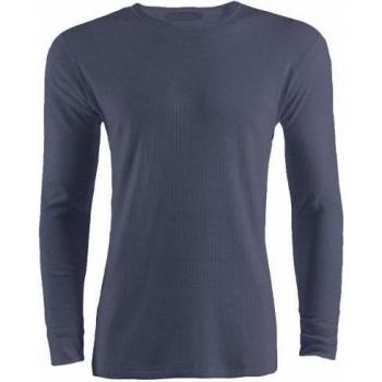 Maglia a Maniche Lunghe Denim Termica Uomo 32-34