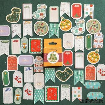 Christmas Elk Mini Paper Sticker Pack