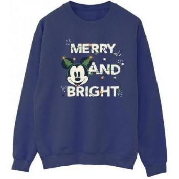 Felpa Blu Navy Mickey Mouse Merry & Bright