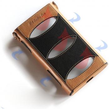 Protection en cuir pour lecteur de musique FiiO M15