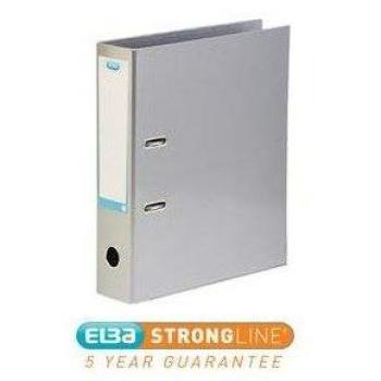Elba Classy Lever Arch A4 70mm Met Silv BX01438