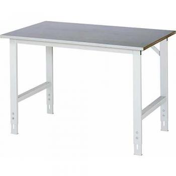 Table de travail Tom avec plateau en tôle d'acier