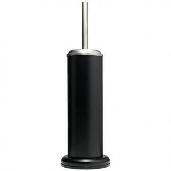 Sealskin Porta Scopino da Bagno e Supporto in Acero Nero cod mxl 82466