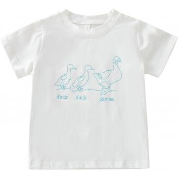 Playful Print Short-Sleeve Tee