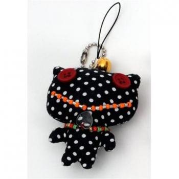 HAB & GUT Mini‑Doll „Blacky“ – Handypüppchen UD002‑A (Schlüsselanhänger,