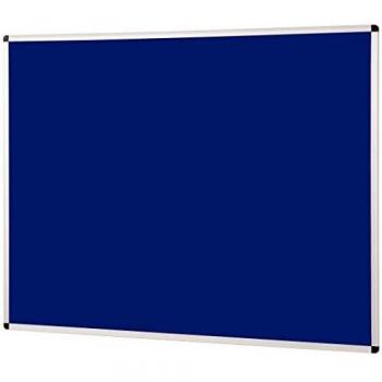 Aluminium Framed Blue Noticeboard 900 x 1200 mm