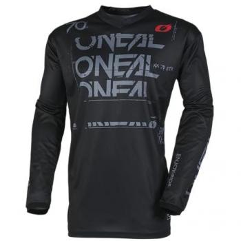 Oneal Element Static Maillot de motocross Noir Gris M
