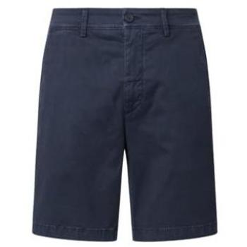 Pepe Jeans Herren-Chino-Short – 10022792, Blau, Regular Fit (30)