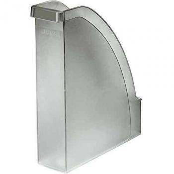 Leitz Magazine Organizer with Removable Spine Label Holder and Lid