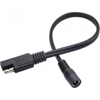 Transformador Powerlet SAE a DC Coaxial de Ropa