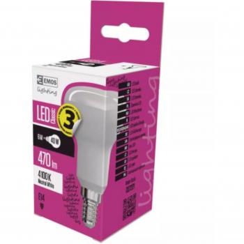 LED žárovka Classic R50 / E14 / 4 W (39 W) / 450 lm / neutrální bílá