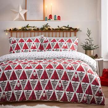 Hide and Seek Santa Duvet Cover Set