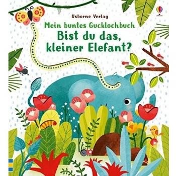Mein buntes Gucklochbuch: Bist du das kleiner Elefant?