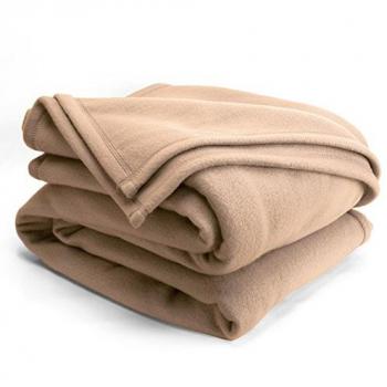 Couverture Polaire Isba 220x240 cm – Traitement non‑feu, 340 g/m², 100 % polyester