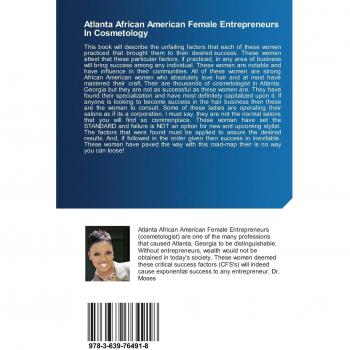 Moses, Lee Angelia: Atlanta African American Female Entrepreneurs In Cosmetology
