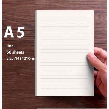 A4 A5 Vintage Kraft Sheet Set
