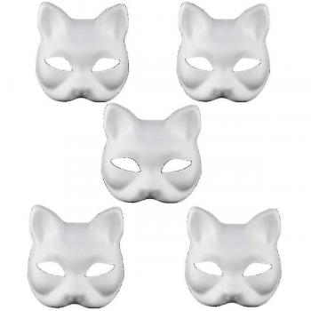 Máscaras Blancas para Manualidades